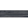 Mexen Western Wood Nero glazūruotos rektifikuotos G1 plytelės, medienos imitacija, sieninė 120 x 30 cm, matinė