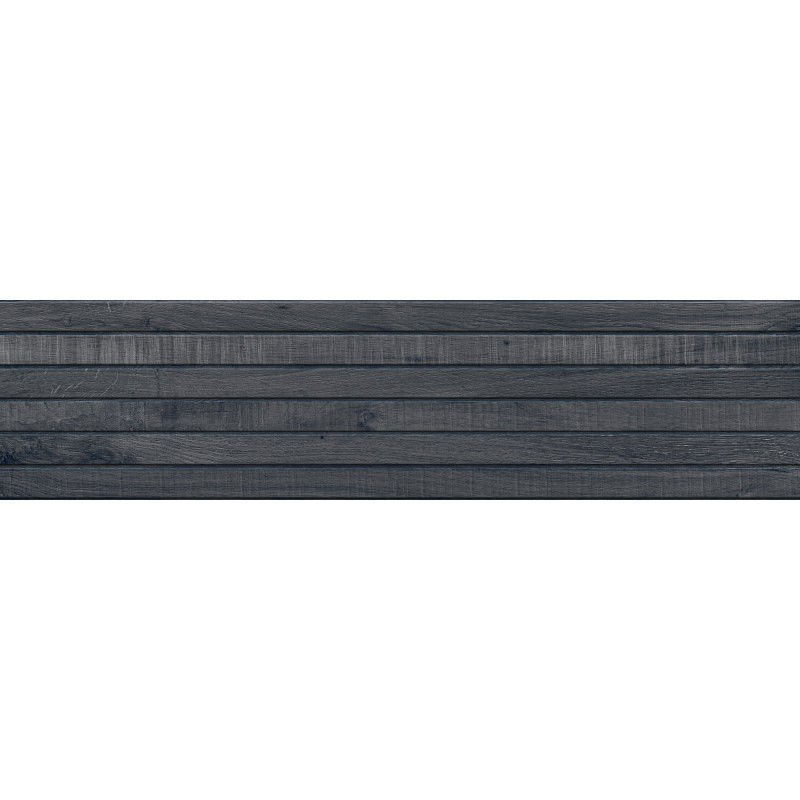 Mexen Western Wood Nero glazūruotos matinės G1, medžio imitacijos, 120 x 30 cm, matinės plytelės grindims ir sienoms
