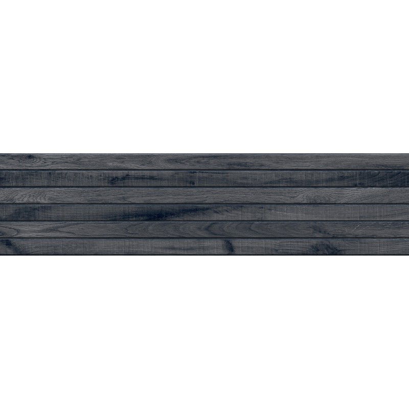 Mexen Western Wood Nero glazūruotos matinės G1, medžio imitacijos, 120 x 30 cm, matinės plytelės grindims ir sienoms