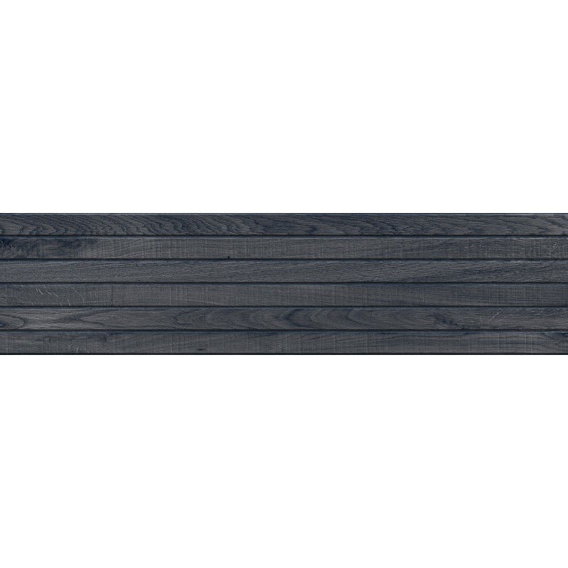 Mexen Western Wood Nero glazūruotos matinės G1, medžio imitacijos, 120 x 30 cm, matinės plytelės grindims ir sienoms