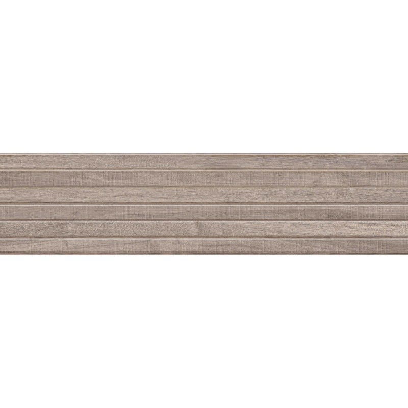 Mexen Mulberry Wood Tortora glazūruotas rektifikuotas G1, medžio imitacijos grindų-sieninė plytelė 120 x 30 cm, matinis
