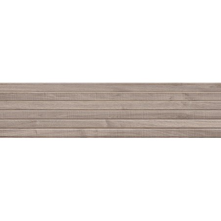 Mexen Mulberry Wood Tortora glazūruotos akmens masės plytelės medžio imitacija, sienų plytelės 120 x 30 cm, matinis