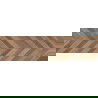 Mexen Native Rudas glazūruotas rekt. G1, grindų ir sienų plytelė, imituojanti medį, 120 x 30 cm, raižytas