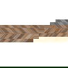 Mexen Native Rudas glazūruotas rekt. G1, grindų ir sienų plytelė, imituojanti medį, 120 x 30 cm, raižytas