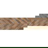 Mexen Native Rudas glazūruotas rekt. G1, grindų ir sienų plytelė, imituojanti medį, 120 x 30 cm, raižytas
