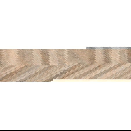 Mexen Native Miele poliruotas akmens masės plytelė, medžio imitacija, 120 x 30 cm, graviruota - TL704-120-030-03