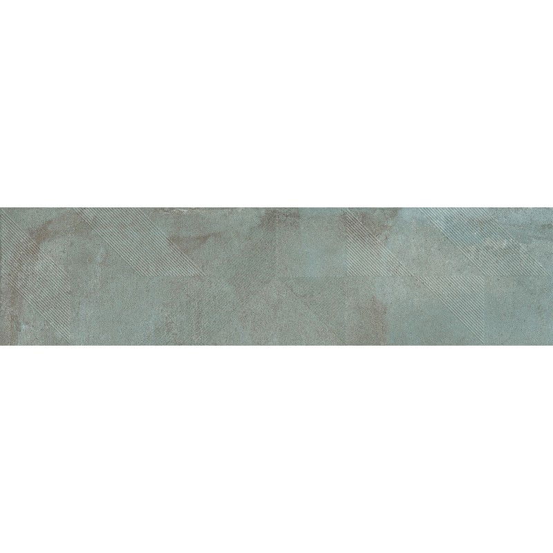 Mexen Lassa Spiga Aqua glazūruota rektifikuota akmens masės plytelė, grindų-sienų plytelė 120 x 30 cm, matinė