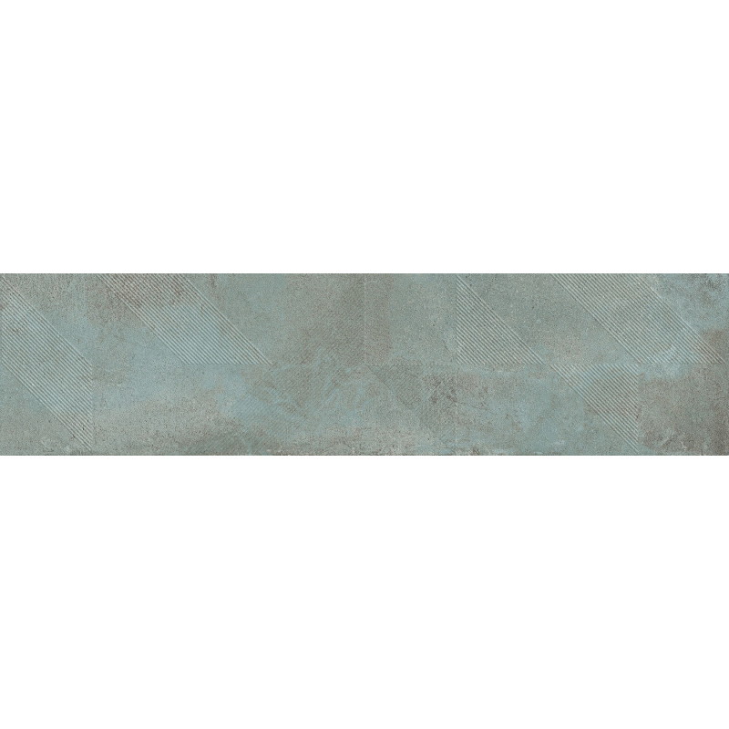 Mexen Lassa Spiga Aqua glazūruotos akmens masės plytelė, 120 x 30 cm, matinė - TL705-120-030-50