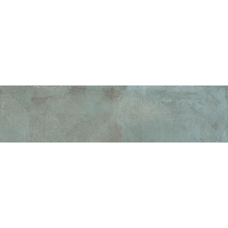 Mexen Lassa Spiga Aqua glazūruota rektifikuota akmens masės plytelė, grindų-sienų plytelė 120 x 30 cm, matinė