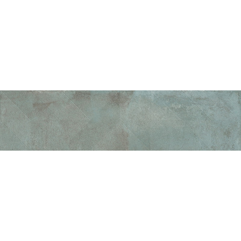 Mexen Lassa Spiga Aqua glazūruotos akmens masės plytelė, 120 x 30 cm, matinė - TL705-120-030-50