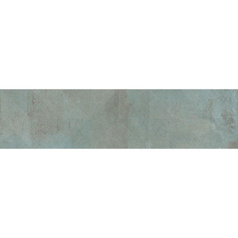 Mexen Lassa Spiga Aqua glazūruota rektifikuota akmens masės plytelė, grindų-sienų plytelė 120 x 30 cm, matinė
