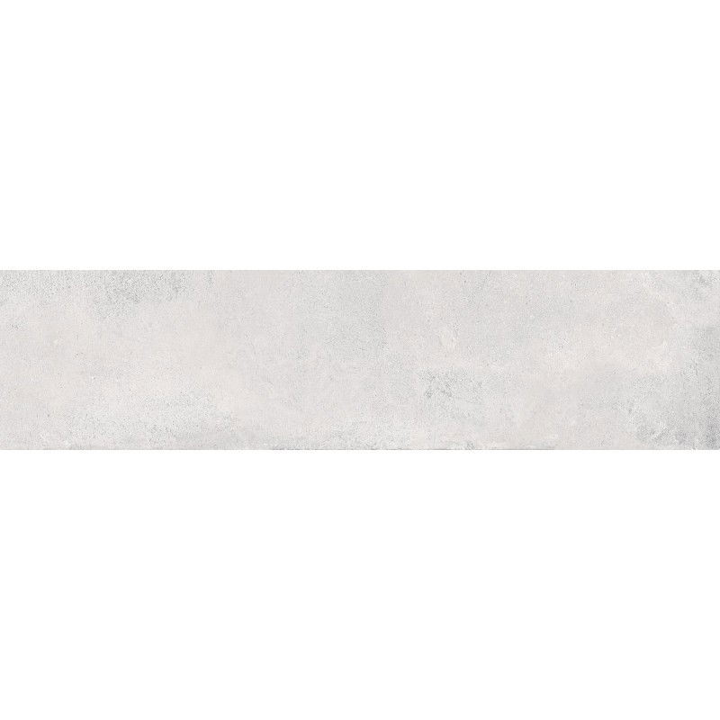 Mexen Lassa Bianco blizgančios glazūruotos keraminės plytelės rektifikuotos G1, grindų-sienų plytelės 120 x 30 cm,