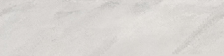 Mexen Lassa Spiga Bianco stiklintos akmens masės plytelės rektifikuotos G1, grindų ir sienų plytelė 120 x 30 cm, matinė