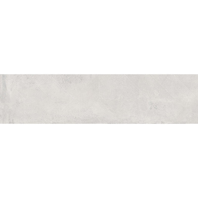 Mexen Lassa Spiga Bianco akmens masė glazūruotas rektyf. G1, sienų plytelė 120 x 30 cm, matinė - TL705-120-030-52