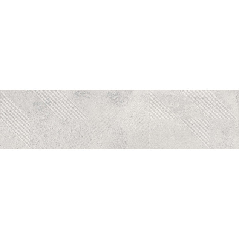Mexen Lassa Spiga Bianco akmens masė glazūruotas rektyf. G1, sienų plytelė 120 x 30 cm, matinė - TL705-120-030-52