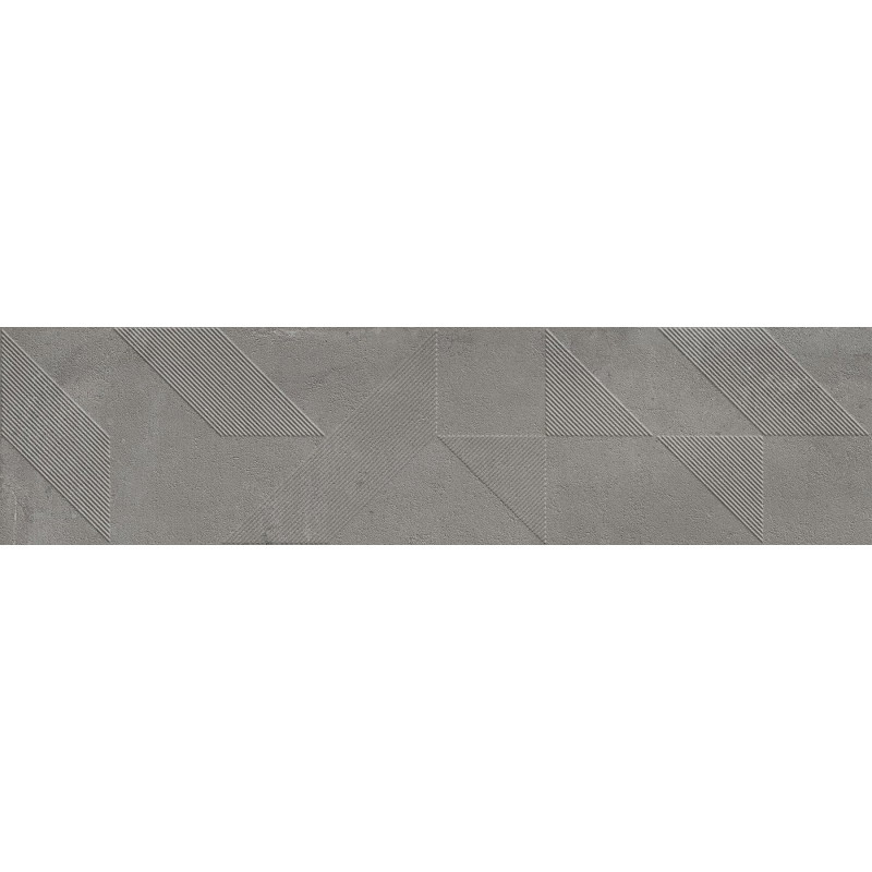 Mexen Lassa Spiga Steel glazūruotas rektifikuotas akmens masės sienų plytelės, 120 x 30 cm, matinės - TL705-120-030-53