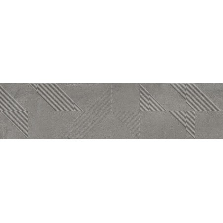Mexen Lassa Spiga Steel glazūruotas rektifikuotas akmens masės sienų plytelės, 120 x 30 cm, matinės - TL705-120-030-53