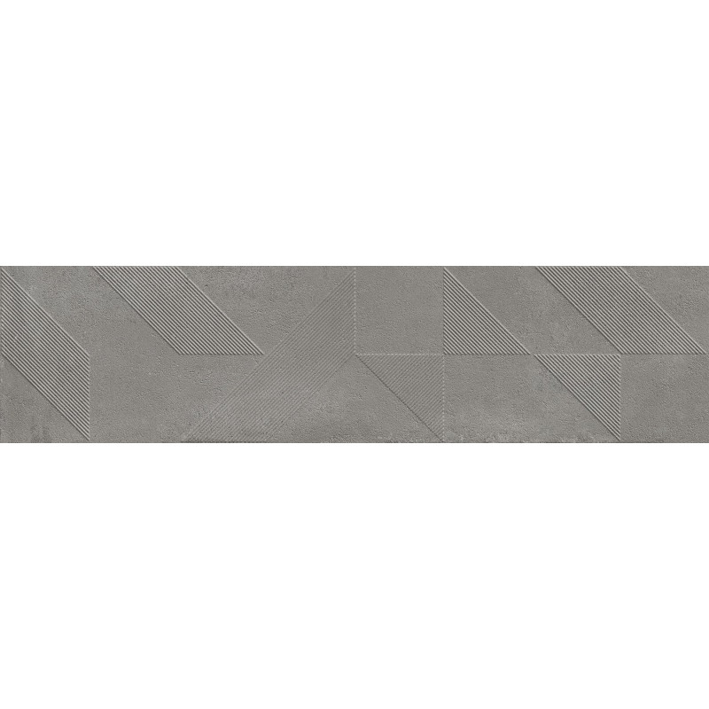Mexen Lassa Spiga Steel glazūruotas rektifikuotas akmens masės sienų plytelės, 120 x 30 cm, matinės - TL705-120-030-53