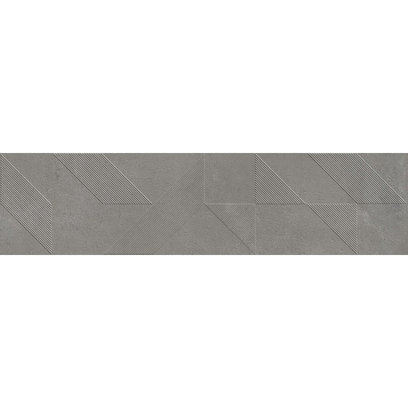 Mexen Lassa Spiga Steel glazūruotas rektifikuotas akmens masės sienų plytelės, 120 x 30 cm, matinės - TL705-120-030-53