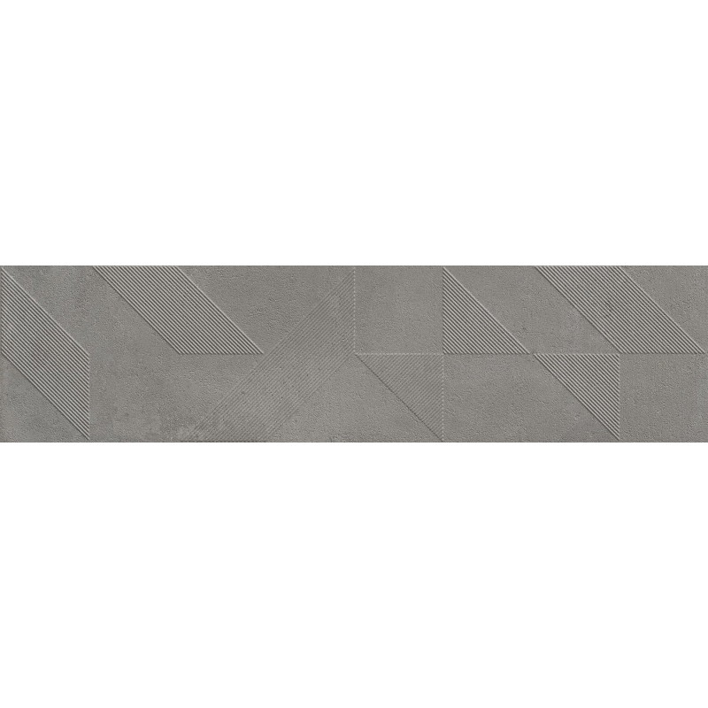 Mexen Lassa Spiga Steel glazūruotas rektifikuotas akmens masės sienų plytelės, 120 x 30 cm, matinės - TL705-120-030-53