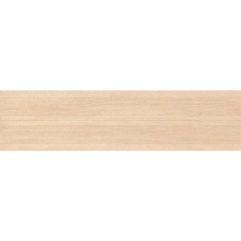 Mexen Prestige Wood Matinė kreminė dengtų plytelių imitacija medžio, 120 x 30 cm - TL706-120-030-52