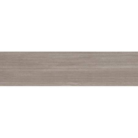 Mexen Prestige Wood Tortora glazūruotos, rektifikuotos plytelės G1, medžio imitacija - grindų ir sienų, 120 x 30 cm, matas