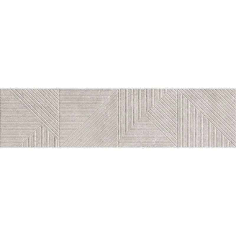 Mexen Magnifica Avenue Gris glazūruotas rektifikuotas G1, sieninė plytelė 120 x 30 cm, matinė - TL707-120-030-50
