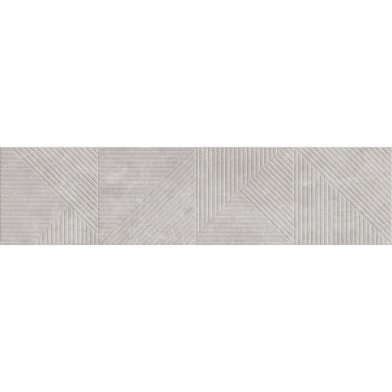 Mexen Magnifica Avenue Gris glazūruotas akmens masės plytelės rek. G1, sieninė plytelė 120 x 30 cm, matinė