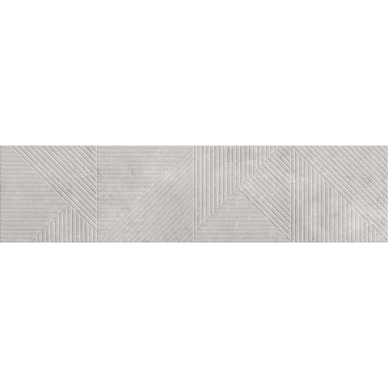 Mexen Magnifica Avenue Gris glazūruotas akmens masės plytelės rek. G1, sieninė plytelė 120 x 30 cm, matinė