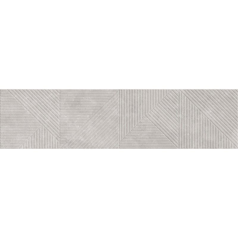 Mexen Magnifica Avenue Gris glazūruotas rektifikuotas G1, sieninė plytelė 120 x 30 cm, matinė - TL707-120-030-50