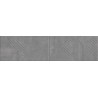 Mexen Magnifica Avenue Nero glazūruotas rektifikuotas gres, sieninė plytelė 120 x 30 cm, matinė - TL707-120-030-51