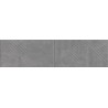 Mexen Magnifica Avenue Nero glazūruotas rektifikuotas gres, sieninė plytelė 120 x 30 cm, matinė - TL707-120-030-51
