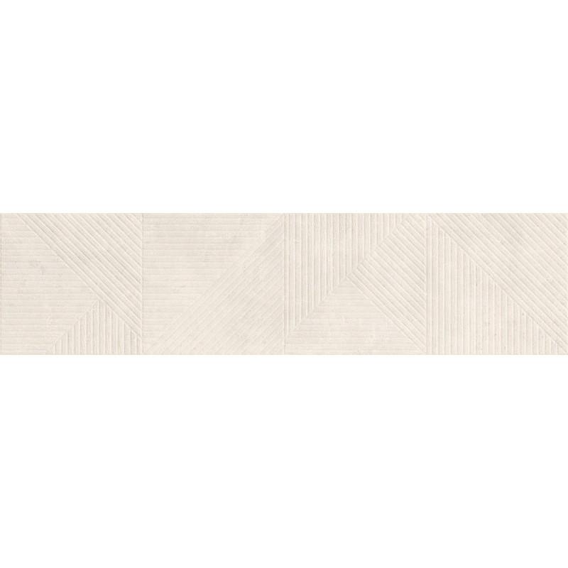 Mexen Magnifica Avenue Talc glazūruotas porcelianas rekt. G1, sieninė plytelė 120 x 30 cm, matinė - TL707-120-030-52
