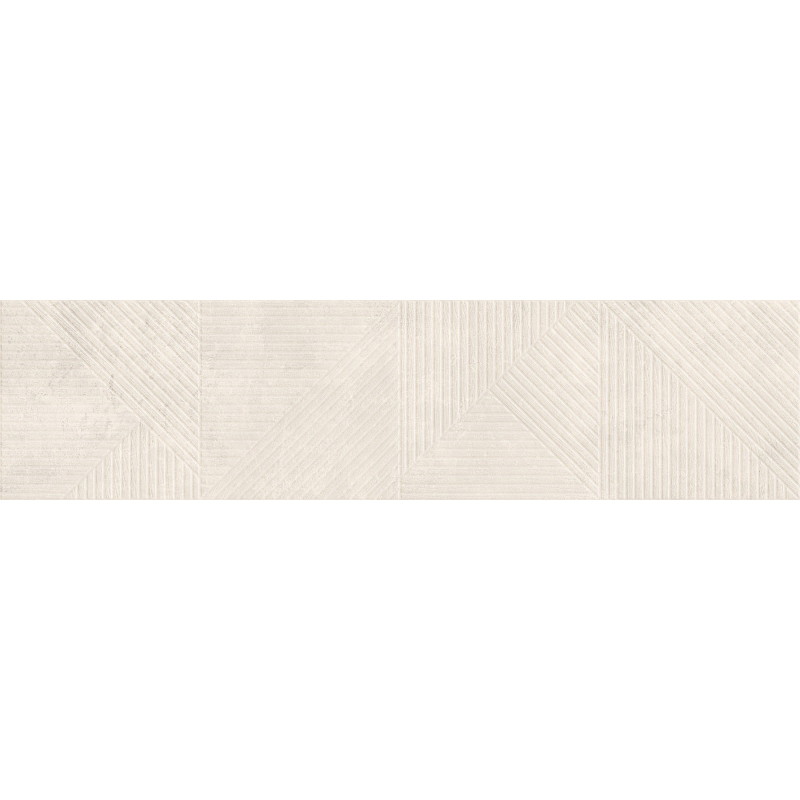 Mexen Magnifica Avenue Talc glazūruotas porcelianas rekt. G1, sieninė plytelė 120 x 30 cm, matinė - TL707-120-030-52