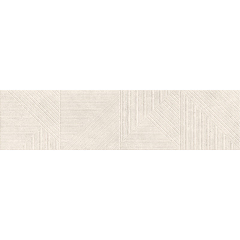 Mexen Magnifica Avenue Talc glazūruotas porcelianas rekt. G1, sieninė plytelė 120 x 30 cm, matinė - TL707-120-030-52
