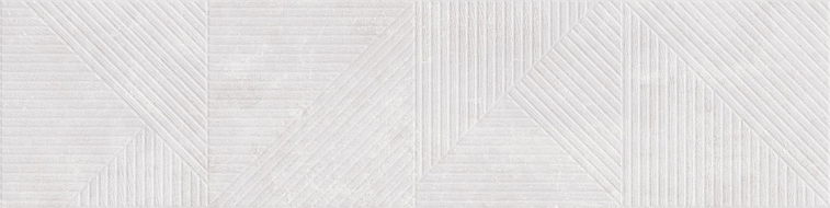 Mexen Magnifica Avenue Bianco glazūruota rektifikuota plytelė, sieninė plytelė 120 x 30 cm, matinė - TL707-120-030-53