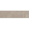 Mexen Magnifica Avenue Taupe glazūruotas akmens masės sieninė plytelė rekt. G1, 120 x 30 cm, matinė - TL707-120-030-54