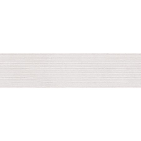 Mexen Oryol Liner White glazūruotas rektifikuotas G1, sieninė plytelė 120 x 30 cm, kirsta - TL708-120-030-50