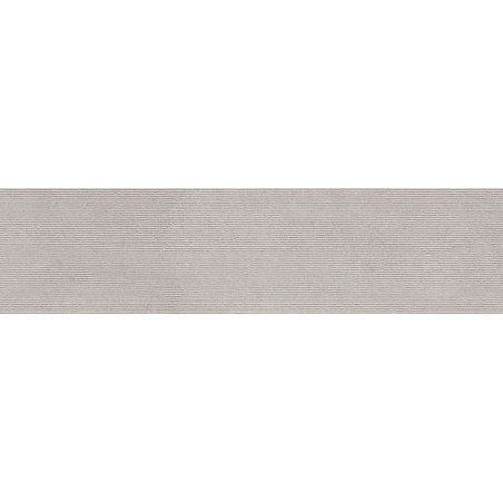 Mexen Oryol Liner Gris glazūruotas akmens masės sienų plytelės, 120 x 30 cm, raižytas - TL708-120-030-51