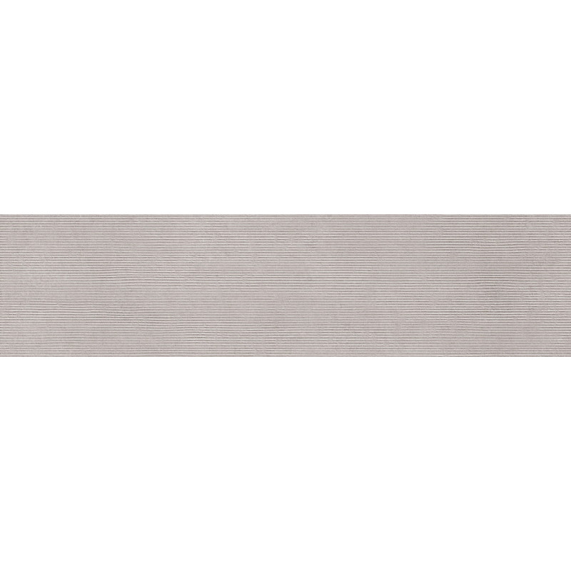 Mexen Oryol Liner Gris glazūruotas akmens masės sienų plytelės, 120 x 30 cm, raižytas - TL708-120-030-51