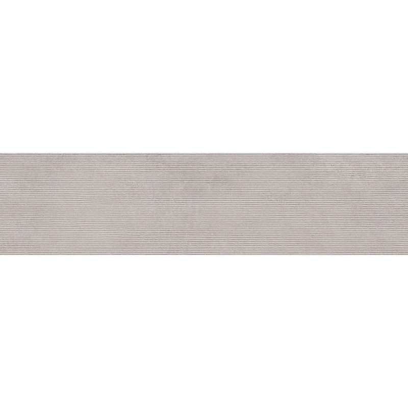 Mexen Oryol Liner Gris glazūruotas akmens masės sienų plytelės, 120 x 30 cm, raižytas - TL708-120-030-51