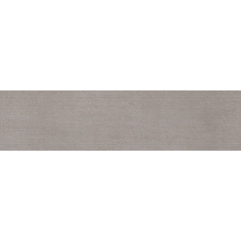 Mexen Oryol Liner Grey glazūruotos rektifikuotos G1, sieninė plytelė 120 x 30 cm, drožyba - TL708-120-030-52