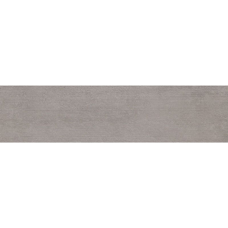 Mexen Oryol Liner Grey glazūruotos rektifikuotos G1, sieninė plytelė 120 x 30 cm, drožyba - TL708-120-030-52
