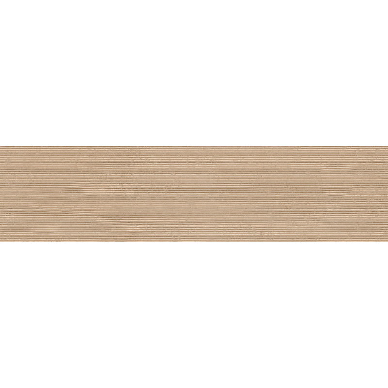 Mexen Oryol Liner smėlio spalvos, glazūruotos ir rektifikuotos G1 grindų plytelės, sieninė plytelė 120 x 30 cm, raižytas