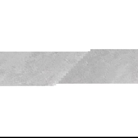 Mexen Ravena Sidabrinė glazūruota akmens masės plytelė G1, grindų ir sienų plytelė 120 x 30 cm, matinė