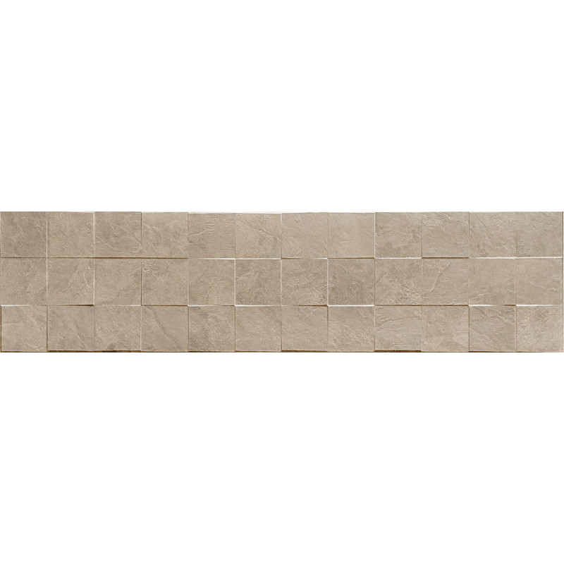 Mexen Icon Lyon Beige glazūruotas akmens masės plytelė rekt. G1, sieninė plytelė 120 x 30 cm, matinis - TL712-120-030-50