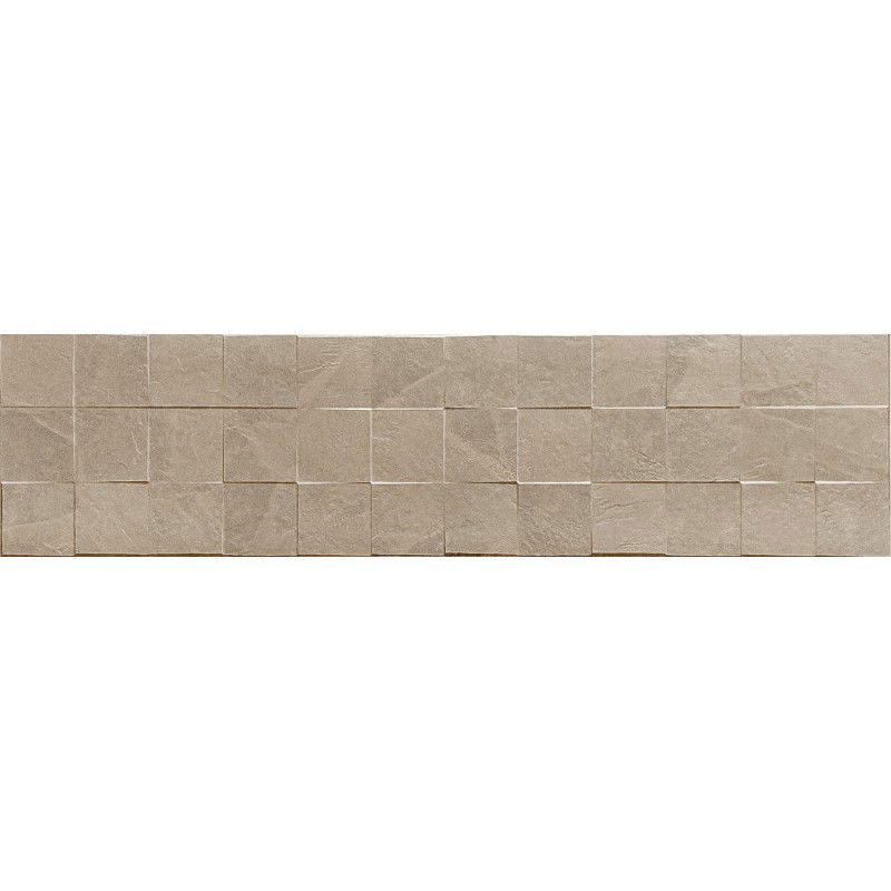 Mexen Icon Lyon Beige glazūruotas rektifikuotas G1 sieninė plytelė 120 x 30 cm, matinė - TL712-120-030-50