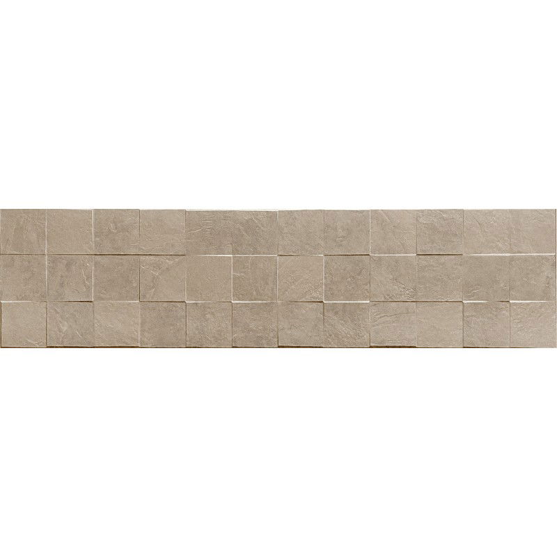 Mexen Icon Lyon Beige glazūruotas rektifikuotas G1 sieninė plytelė 120 x 30 cm, matinė - TL712-120-030-50