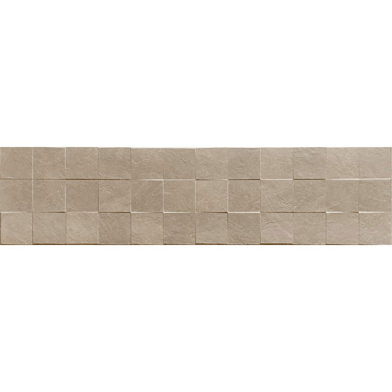 Mexen Icon Lyon Beige glazūruota rektifikuota plyta G1, grindų ir sienų plytelė 120 x 30 cm, matinė - TL712-120-030-50