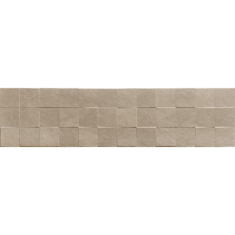 Mexen Icon Lyon Beige glazūruotas akmens masės plytelė rekt. G1, sieninė plytelė 120 x 30 cm, matinis - TL712-120-030-50